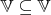 $\mathbb V\subseteq\mathbb V$