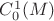 $C^1_0(M)$