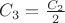 $C_{3} = \frac{C_{2}}{2}$