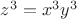 $z^3=x^3y^3$