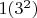 $1(3^2)$