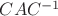 $CAC^{-1}$