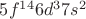 $5f^{14}6d^37s^2$