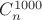 $C_{n}^{1000}$