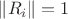 $\left\lVert R_i\right\rVert=1$