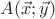 $A(\vec x;\vec y)$