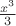 $\frac {x^3} 3$