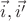 $\vec {i}, \vec {i'} $