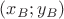 $(x_B;y_B)$