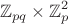 $$\mathbb{Z}_{pq}\times\mathbb{Z}_p^2$$