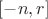$[-n,r]$