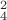 $А^2_4$