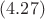 $\eqn{(4.27)}$ $\eqn{(4.27)}$