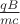 $\frac{qB}{mc}$