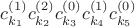 $c^{(1)}_{k_1} c^{(2)}_{k_2} c^{(0)}_{k_3} c^{(1)}_{k_4} c^{(0)}_{k_5}$