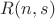 $R(n,s)$