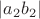 $|a_2 b_2|$