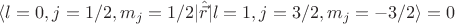 $\langle l=0,j=1/2, m_j=1/2 \rvert \hat{\vec{r}}\lvert l=1,j=3/2,m_j=-3/2\rangle=0$
