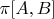$\pi[A,B]$