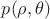 $p(\rho, \theta)$