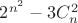 $2^{n^2}-3C_n^2$