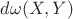 $d\omega(X, Y)$