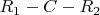 $R_1-C-R_2$