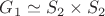 $G_1\simeq S_2\times S_2$