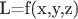 L=f(x,y,z)
