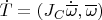 $\dot T=(J_C\dot{\overline \omega},\overline \omega)$
