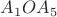 $A_1OA_5$