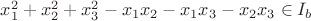 $x_1^2+x_2^2+x_3^2-x_1x_2-x_1x_3-x_2x_3\in I_b$