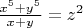 $\frac{x^5+y^5}{x+y}=z^2$