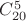 $C_{20}^{5}$