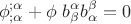 $$\phi ^{;\alpha } _{;\alpha } + \phi ~ b_\beta ^\alpha b_\alpha ^\beta = 0$$ $$\phi ^{;\alpha } _{;\alpha } + \phi ~ b_\beta ^\alpha b_\alpha ^\beta = 0$$