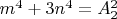 $m^4+3n^4=A_2^2$
