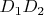 $D_1D_2$