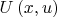 $U\left(x,u\right)$