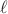 $\ell