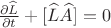 ${\partial\widehat {L}\over\partial t}+[\widehat {L}\widehat {A}]=0$