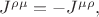$J^{\rho\mu}=-J^{\mu\rho},$