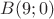 $B(9;0)$