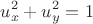 $$u_x^2+u_y^2=1$$
