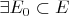 $\exists E_0 \subset E$