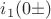 $i_1(0\pm)$