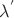 $\lambda^'$