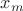 $x_{m}$