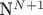 N^{N+1}