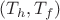 $(T_h,T_f)$