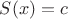 $S(x)=c$